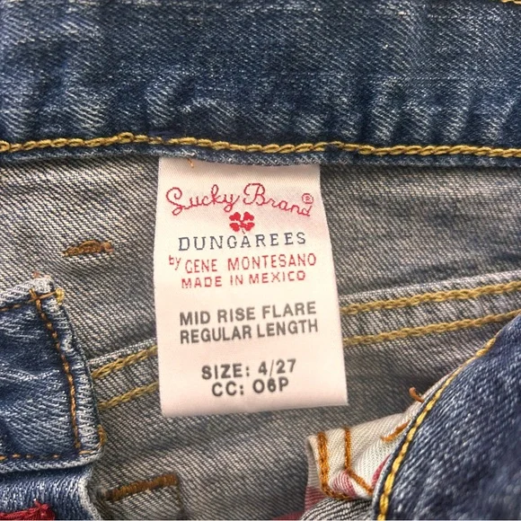 Lucky Brand Black Boot Cut‎ Jeans with Stretch - Picture 5 of 8